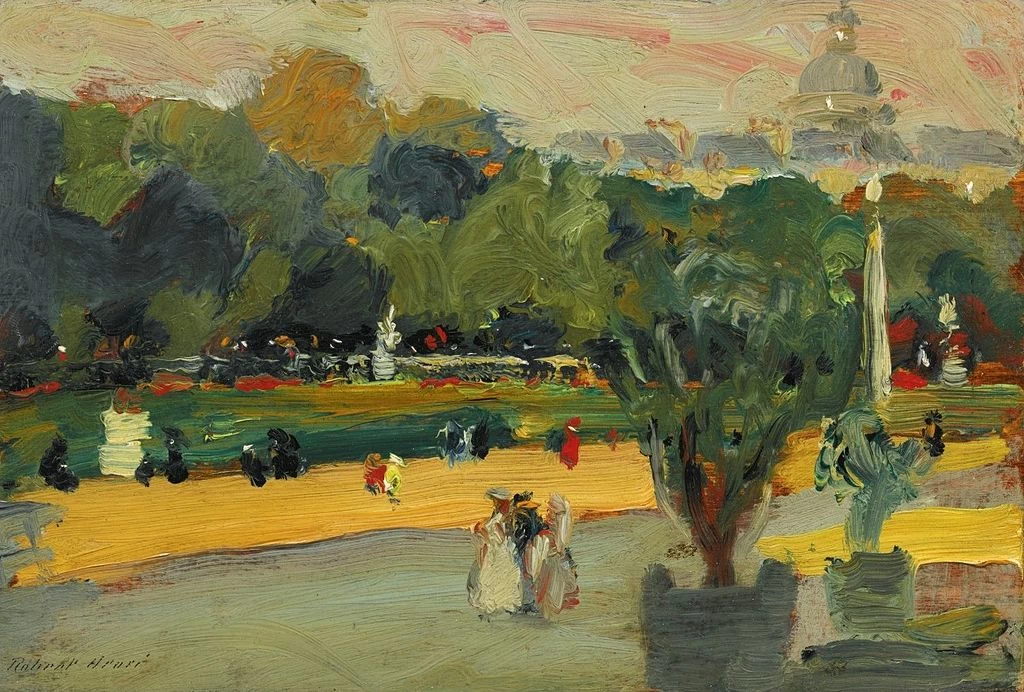 Nel Giardino del Lussemburgo